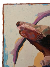 Image 4 of Serenity - 18x24" Acrylic on wood panel