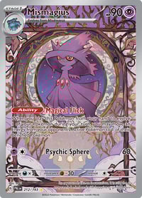 Mismagius - 212/193 - SV02: Paldea Evolved - Near Mint