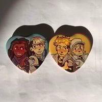 Image 2 of [PREORDER] engris and janka heart badges