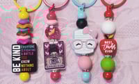 Image 1 of Beaded Keychain