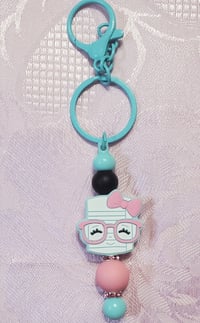 Image 4 of Beaded Keychain