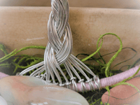 Image 5 of Tree of Life-Cherry Pink with Owl Charm