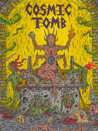 Cosmic Tomb book + T-Shirt  (Pre-Order)