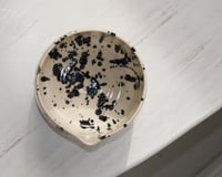 Image 3 of Pour bowl, Ink splatter 