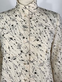 Image 3 of White with Umbrellas Jacket