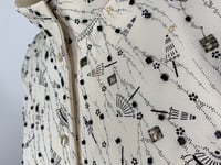 Image 2 of White with Umbrellas Jacket