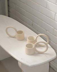 Image 1 of Espresso Circle Mug in Pebble