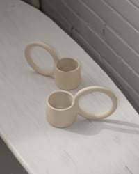 Image 3 of Espresso Circle Mug in Pebble