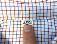 Image 3 of 45 rpm newer season plaid shirt, made in Japan, size 3 (fits M)