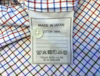 Image 8 of 45 rpm newer season plaid shirt, made in Japan, size 3 (fits M)