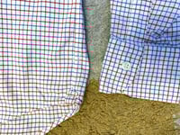 Image 4 of 45 rpm newer season plaid shirt, made in Japan, size 3 (fits M)