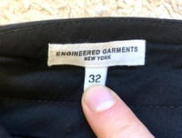 Image 3 of Engineered Garments dobby cotton pants, made in USA, size M (fits 33”)