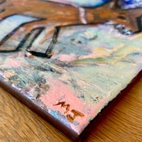 Image 3 of Drinking As Religion Painting w/Lyrics