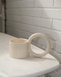 Image 1 of Circle Mug 8oz in Ivory