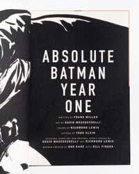 Image 5 of Absolute Batman Year One By Mazzuchelli and Miller