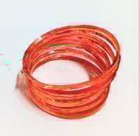 Image 4 of Inkwash Waterhole Cuff - lava-flames 2 (Nancy)