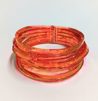Image 1 of Inkwash Waterhole Cuff - lava-flames 2 (Nancy)