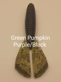 Green Pumpkin Purple/Black Twin Tail trailer 