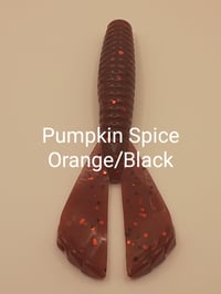 Pumpkin Spice Orange/Black Twin Tail Trailer 