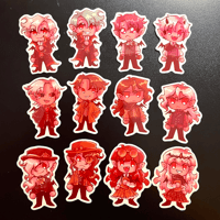 Image 1 of VAMPIRE FAMILY STICKERS ✧ VAMPIRES SMP