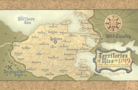 Map of the Mouse Territories 11x17 print
