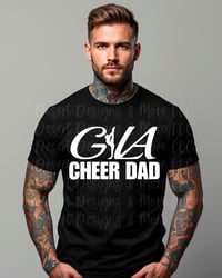 Image 1 of Gila Cheer Dad Logo Shirt 