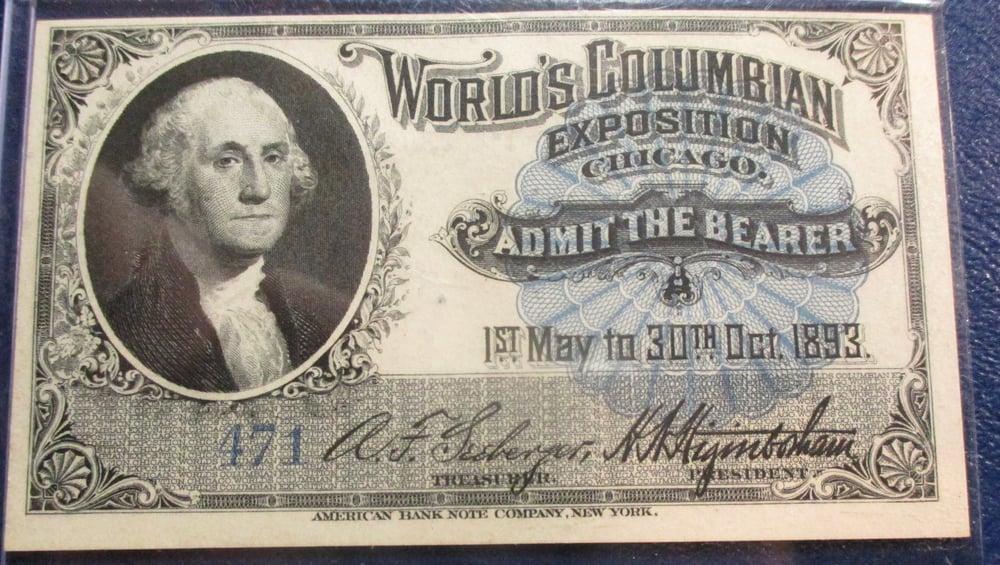 CONSIDERING THE MILLION+ TICKETS PRINTED IN ADVANCE THIS MUST HAVE BEEN GIVEN TO SOMEONE IMPORTANT