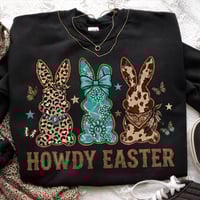 Howdy Easter Western Bunny Tee