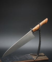 Image 2 of 14c28n Fulltang Gyuto| Amboina Burl