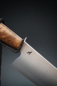 Image 3 of 14c28n Fulltang Gyuto| Amboina Burl