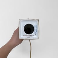 Image 2 of Nils Thorsson Royal Copenhagen Baca Small White Table Lamp