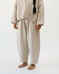 Image 1 of "MOMOKO" Trousers_ 100% Rustic Linen
