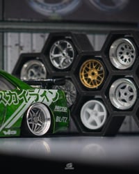 Image 6 of BLITZ 03 - Forged Alloy 1/64 Wheels + Ultra-Thin Tires