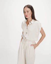 Image 1 of Camisa Perez Beige