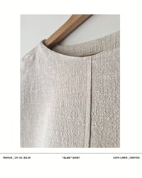 Image 3 of "ALMA" Shirt - 100% Rustic Linen