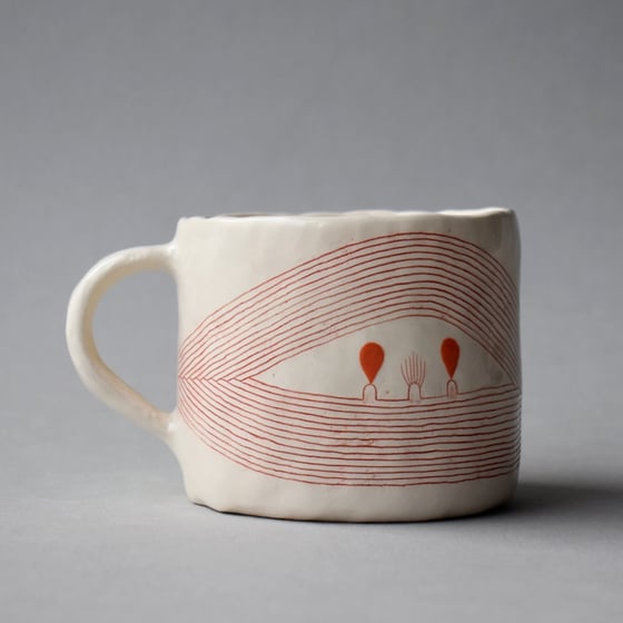 Image of Green Portrait Cup