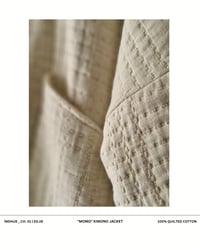 Image 3 of  "MOMO" Kimono Jacket – Undyed