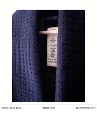 Image 3 of "MOMO"  Kimono Vest – Navy