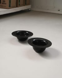 Image 2 of Flat Rimmed Bowl in Black