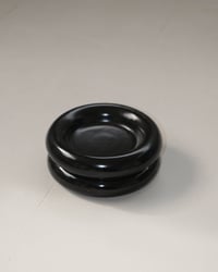 Image 2 of Chunky Plate in Black Gloss
