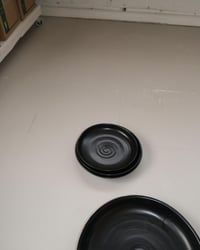 Image 3 of Black Spiral Plate