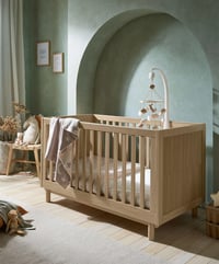 Image 2 of Mamas & Papas Oska Nursery Furniture - Oak