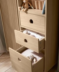 Image 7 of Mamas & Papas Oska Nursery Furniture - Oak