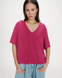 Image 1 of Camiseta Violon Rosa