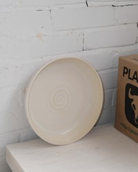 Image 4 of Big White Spiral Bowl