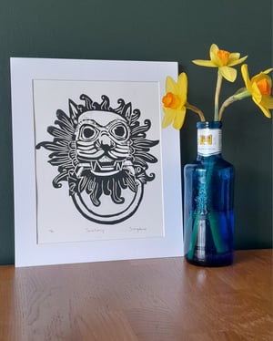 'Sanctuary' Linocut Print