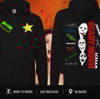 Image 1 of scary movie Over hoodie bundle Trucker hat