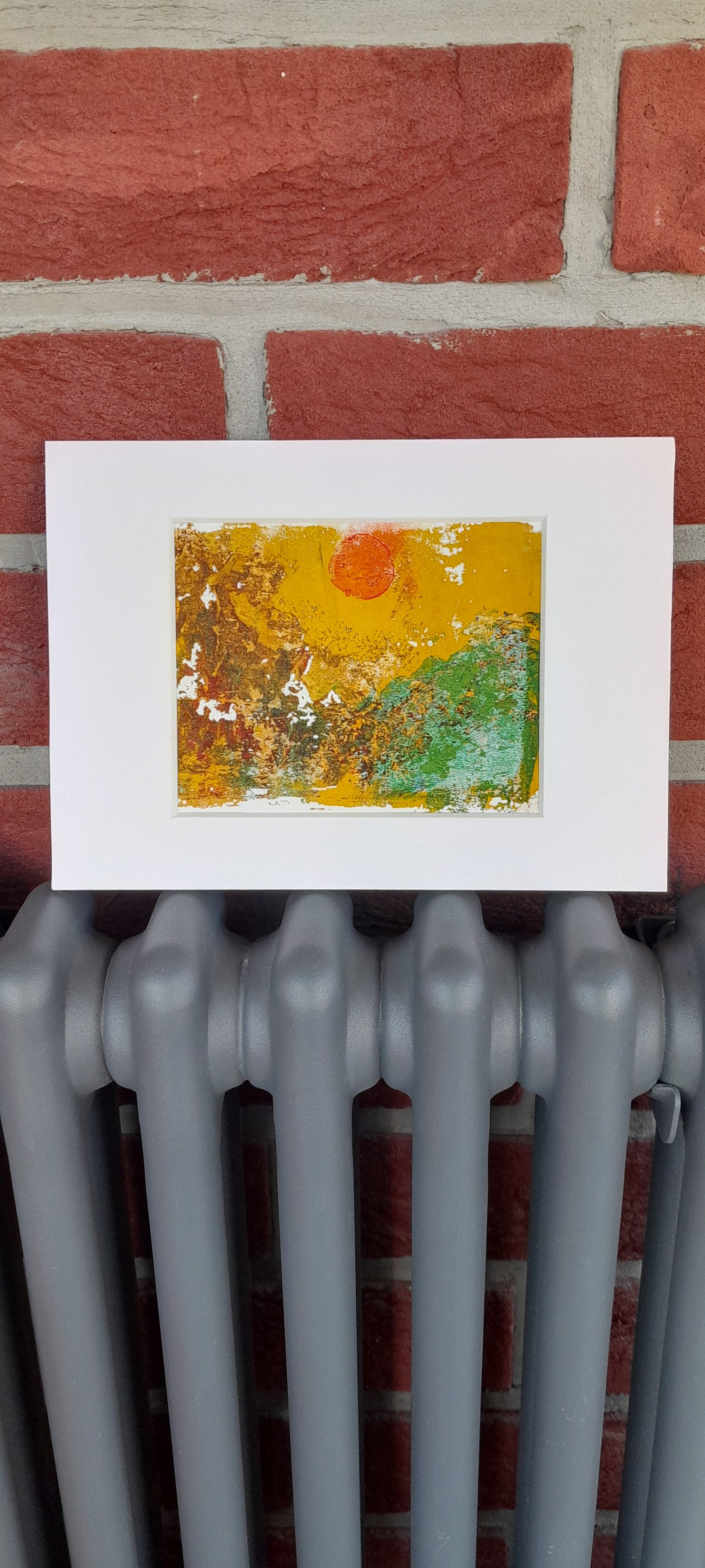 Abstract Landscape Monoprint
