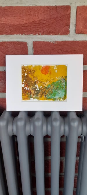 Abstract Landscape Monoprint