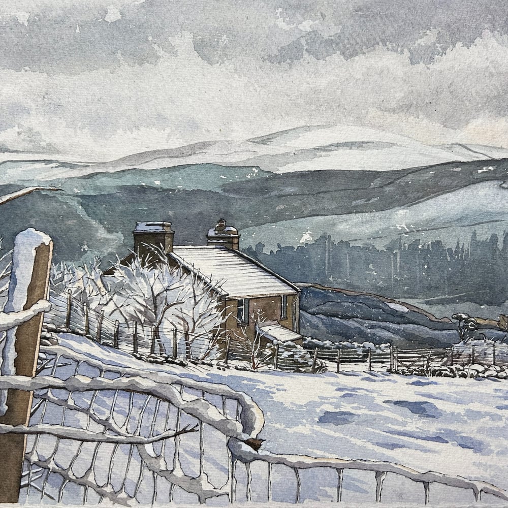 Image of bespoke 'special place' paintings